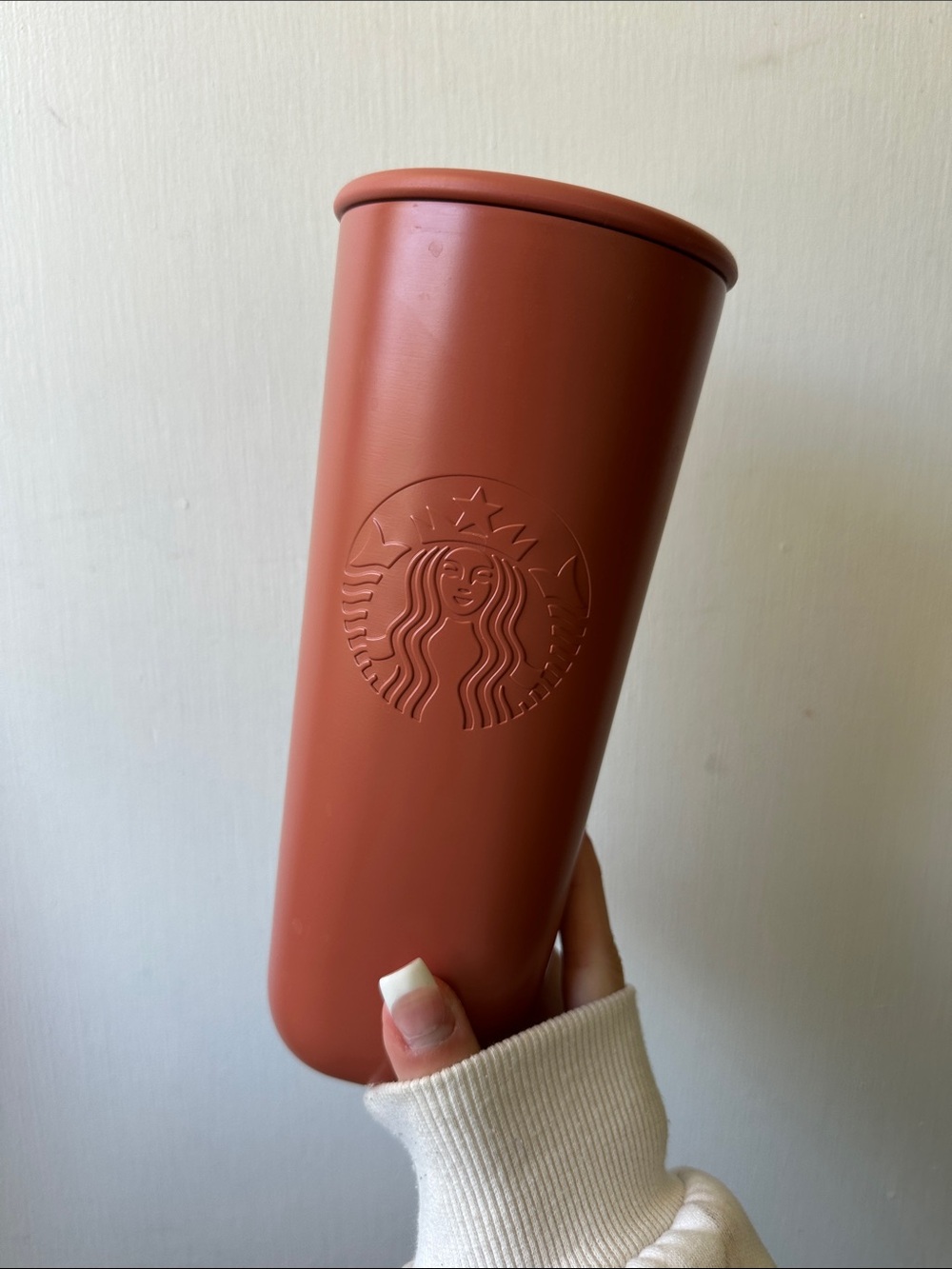 Starbucks Terracotta Red Matte Tumbler
